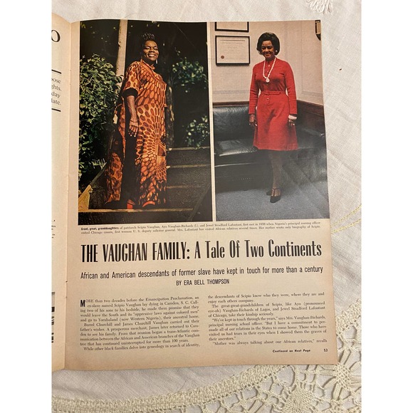 Ebony Magazine February 1975. Barbara Jordan - Picture 6 of 13